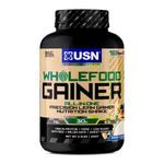 USN Wholefood Muscle Gain Protein Powder, Banana Blueberry Flavour - 2kg, Natural Muscle Growth & Mass Gainer, All-in-One 30g Vegan Protein Powder, Meal Replacement & Dietary Supplement Protein Shake