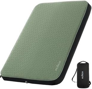 Acacia 4.3" Thick Self Inflating Sleeping Pad with Foam | Innovative Y-Shaped Telescopic Structure | Ultraportable Camping Mattress | Outdoor Compact Air Mat for Tent Car | Full
