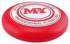 M.Y Frisbee Official Weight 180g Competition Flyer Disc - 4 Assorted Colours (Red)