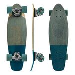 Mindless Stained Daily IllGrey Cruiser Skateboard 24" 6 Ply Canadian Maple W 4" Axles for Fun Nimble Turning, 60mm Pre-Ground Super Grip Wheels, Complete for Beginners and