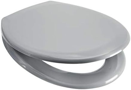 Euroshowers Rainbow Soft Close Toilet Seat (Light Grey)