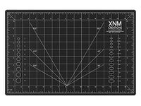 XNM Creations Premium Self Healing Cutting Mat - 12 Inches by 18 inches - A3-3 Layer Quality PVC Construction - Dual Sided, Imperial and Metric Grid Lines - Perfect for Cutting, Sewing, and Crafts