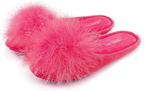 BCTEX COLL Women's Cozy Velvet Memory Foam House Slipper, Ladies Fuzzy Bedroom Slipper Non-slip Sole(rs5-6)