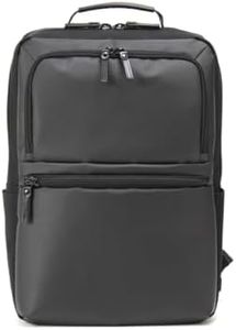 Bermas BAUER GEHEN Business Backpack, Expandable Gusset, 15 Inches, For Business Trips, Black