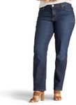 Lee Women's Plus Size Relaxed Fit Straight Leg Jean, Verona, 20 Petite