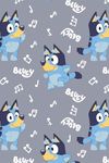 GAMER Fleece Blanket - Official Licensed Designs - Bed Throw Super Soft Blanket - 100 x 150cm (Bluey)