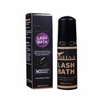 PISHAA Eyelash Extension Cleanser – 60ml Lash Bath Foam for Deep Cleaning & Makeup Removal