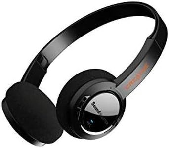 Sound Blaster JAM V2 Lightweight Wireless On-Ear Bluetooth 5.0 Headphones with USB-C, aptX Low Latency, aptX HD, Multipoint Connectivity, Voice Recognition and Noise Reduction, 22 Hours Battery Life