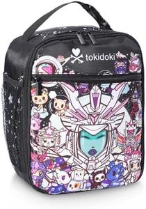 Tokitoki Lunch Bag for Men Women，Large Capacity Insulated Lunch Bags Wear-Resistant Lunchbox for Work Picnic Travel (black)