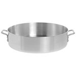 HUBERT® Brazier Pan 28 Quart Aluminum - 20 1/8 Dia x 5 1/2 D