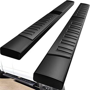 YITAMOTOR 6 Inches Running Boards Compatible with 2007-2021 Toyota Tundra Double Cab, Aluminum Black Side Steps Nerf Bars