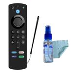 Smashtronics - Case for Firetv Remote, Fire Stick Remote Cover, Silicone Cover for TV Firestick Remote (3rd GEN Black)