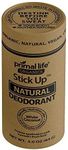 Stick Up Natural Deodorant for Women and Men with Bentonite Clay Powder, Arrowroot, Magnesium, Zinc, 3 oz. Vegan Deodorant for 3-4 Months, White Coconut - Primal Life Organics