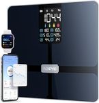 RENPHO Smart Scale for Body Weight, FSA HSA Store Eligible, Body Fat Scale with VA Display, Bluetooth Scale with BMI, Muscle Mass and Fat Percentage, Apple Health Compatible, 400lb, Black Elis 2X