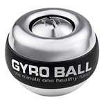 GOZATO Auto-Start Wrist Power Gyro Ball, Wrist Strengthener and Forearm Exerciser for Stronger Arm Fingers Wrist Bones and Muscle