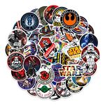 Star Wars Stickers(100Pcs),Gift for Teens Adults Girl,Cool Movie Anime Waterproof Stickers for Laptop Computer Water Bottle Scrapbook,Skateboard,Car,Kid Gift