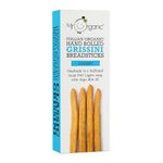 Mr Organic - Classic Grissini Breadsticks 150g - Crunchy & Delicious Italian Snack - Organic & Non-GMO - Hand-rolled in Italy - Made with Premium Ingredients