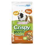 Versele Laga Small Animal Food Crispy Muesli Diet For All Size of Guinea Pigs Rich In Fiber, Healthy Digestive System With Extra Vitamin C to Support The Health 1 kg Bag