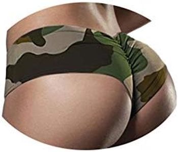 ORANDESIGNE Short de Compression Sport Femme Collant Court Course à Pied pour Yoga Fitness et Exercice à la Maison Élastique et Confortable A Vert S