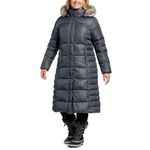 Eddie Bauer Women's Lodge Down Duffle Coat, Storm Regular XL