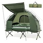 Goplus Camping Tent Cot, 5-in-1 Fol