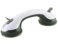 Portible Grab Bar Portable Shower Suction Handle Bar Suction Grip Bar Bathtub Handle with Strong Hold Suction Cup Fitting and Rapid Release for Bathroom, Shower, Bathtub (Pack of 1).
