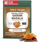 Garam Masala Powder (3.53oz/100g) Blend of 14 Indian Spices | Aromatic, Gluten Free & Non GMO | 100% Pure, No Fillers, Perfect For Cooking | Resealable Ziplock Pouch