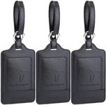 Teskyer Luggage Tags, 3 Pack Premiu