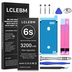 LCLEBM Battery for iPhone 6s, Upgraded High Capacity Replacement Battery for iPhone 6s A1633/A1688/A1700 With Professional Repair Tool Kits