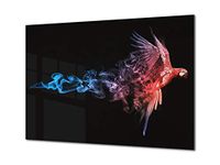 Concept Crystal Wall Art - Glass Print Canvas Picture SART03B Animals Series