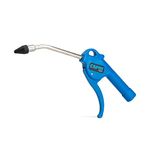 Capri Tools 21072 5-in Air Blow Gun with Rubber Tip, Blue