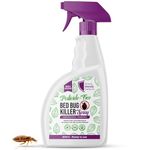 Bed Bug Killer Spray 500ml: Non-Toxic, Plant-Based Formula for Effective Pest Control, Safe on Mattresses & Upholstery