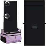 Lettry Privacy Curtain for Dance Bag Suitcase, Portable Dancer Changing Curtain Without Rack, Backstage Privacy Changing Room for Dance Suitcase Rolling Dance Garment Bag Accessories