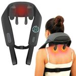 Snailax Cordless Neck Shoulder Massager with Soothing Heat, FSA HSA Eligible, Upgarded 4D Deep Tissue Kneading, Shiatsu Neck Back Massager Pillow for Neck, Traps, Back, Gifts for Men Women Mom Dad