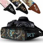 Art Tribute Custom Indian Nights Camera Strap - Add Your Text and We Make It Especially For You Get Your Own Personalized Gift Camera Strap, No Shipping Cost!