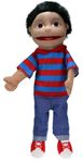 The Puppet Company PC002052 Puppet Buddies, Medium Boy Puppet, Olive Skin Tone