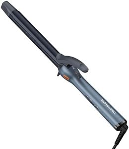 BaBylissPRO Nano Titanium PrecisionGrip Curling Iron with PerfectCurl Coating for Glossy Results