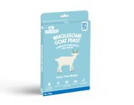 Fresh For Paws 100% Natural and Human Grade Wholesome Goat Feast Fresh Wet Dog Food Ready to Eat | Balanced Meals for Dogs with Healthy Fats and High Protein | All Breed | 300 Gram Pack of 2