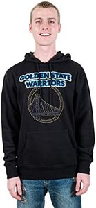 Ultra Game NBA Men's Fleece Hoodie Pullover Sweatshirt Primo Metallic