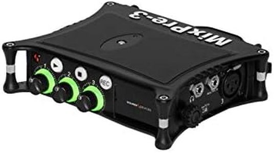 Sound Devices MixPre-3 II Portable 32-Bit Float Multichannel Audio Recorder/Mixer, and USB Audio Interface