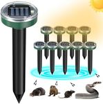 Mole Repellent Solar Powered 10 Pac