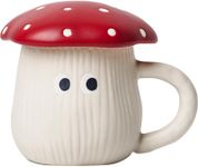 Chris.W Kawaii Cute Mushroom Mug wi