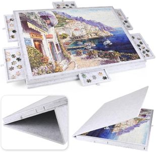 Ruication Tilting Jigsaw Puzzle Board – Adjustable Tabletop Organizer