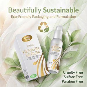 VITAMINS Hair Serum – Keratin Anti-Frizz Treatment with Biotin & Collagen