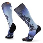 Smartwool Ski Targeted Cushion Always Explore Print OTC Socks, Ski Targeted Cushion Always Explore Print OTC Socks, SW0019091501002