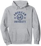 American University Eagles Stamp Logo Pullover Hoodie