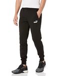 PUMA Mens Essentials Sweatpants, Black, Small US