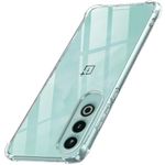 TheGiftKart Shockproof Crystal Clear Back Cover Case for OnePlus Nord CE 4 5G | 360 Degree Protection | Hard Transparent Back Cover Case for OnePlus Nord CE4 5G (PC & TPU, Transparent Bumper)