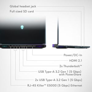 Alienware 18 Gaming Laptop – QHD+ Display, RTX 5080 Graphics