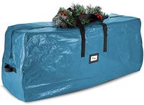 Hearth & Harbor Christmas Tree Storage Bag – Waterproof Christmas Tree Storage Box – Waterproof Christmas Tree Bag With Reinforced Handles & Dual Zipper – PE Plastic – 7.5 ft. – Pack of 1